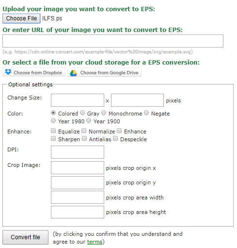 convert ps to eps online