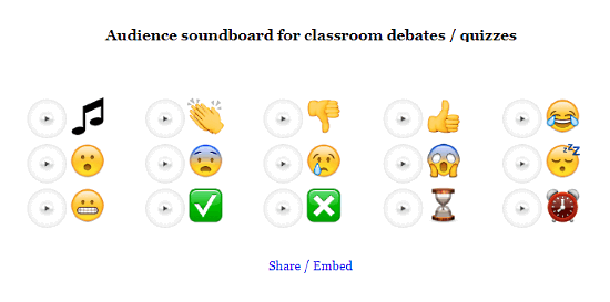 Free Online Soundboard For Classroom Debates