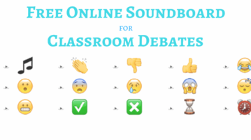 Free Online Soundboard For Classroom Debates