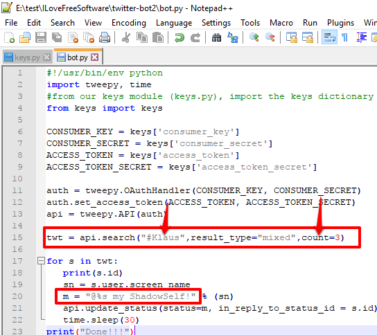 bot python file editing