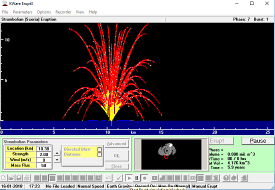 Free Volcano Simulator Software for Windows Erupt