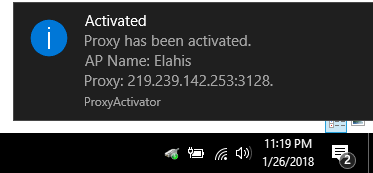 How to Automatically Activate Proxy For a Specific WiFi Network