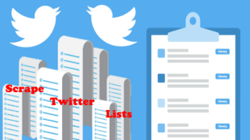 How to Scrape Twitter Lists in Windows, Export List Members