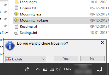 Mousinity software