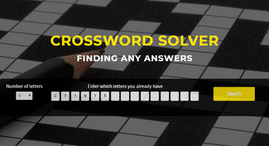 Solver-Crossword.com: crossword clue solver