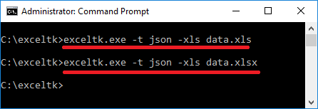 exceltk in action convert excel to json