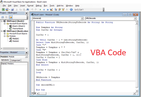 How to Bulk Decode URLs in Excel