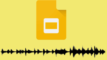 play audio with google slides