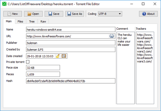 torrent file editor create torrent file