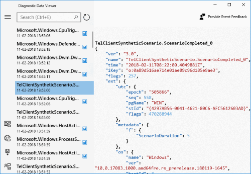 windows 10 diagnostic data viewer