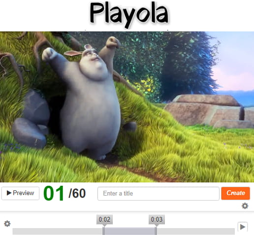 Playola free video loop create online