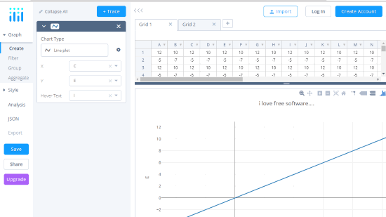 Plotly- interface