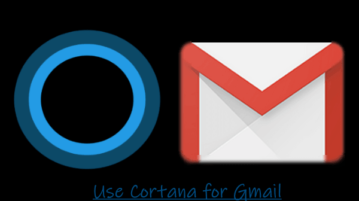 Search Gmail using Cortana