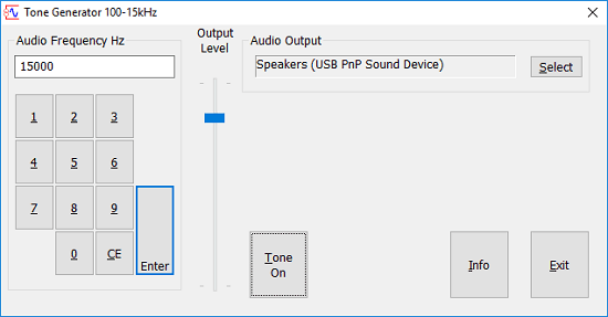 Tone generator free test tone generator software
