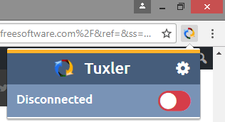 Tuxler VPN Chrome extension