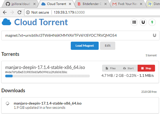cloud torrent online torrent downloading
