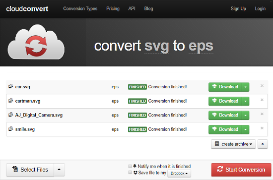 CloudConvert.com: Convert SVG to EPS online