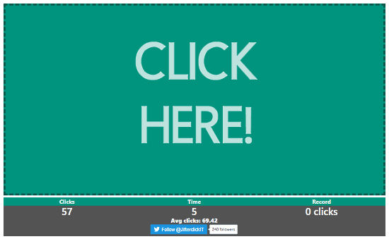 JitterClick: Clicking Test Online