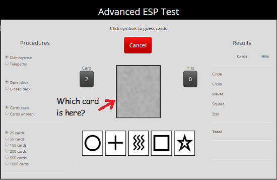 Advanced ESp test online free