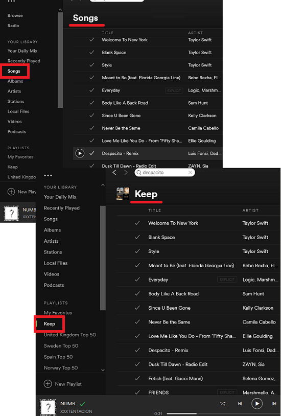 How to Automatically Backup Saved Songs in Spotify to a Playlist