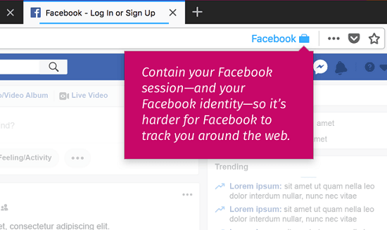 How to Block Facebook Tracking In Firefox Using Facebook In Separate Container