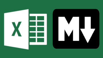 How to Copy Excel to Markdown tables