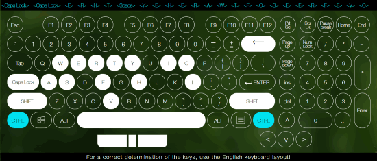 Key-Test interface