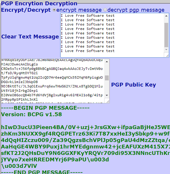 PGP Encryption Decryption