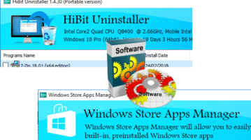 Program and Store Apps Uninstaller Software for Windows 10