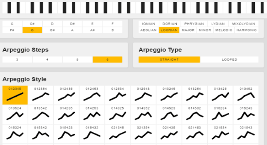 arpeggio generator