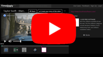 add comments to YouTube Video Timeline with Photos, GIF