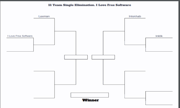 Basketball Bracket Maker