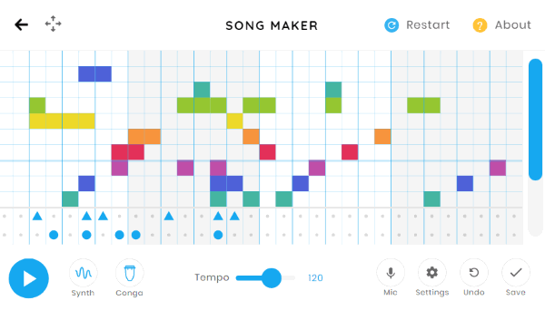 pattern based music maker