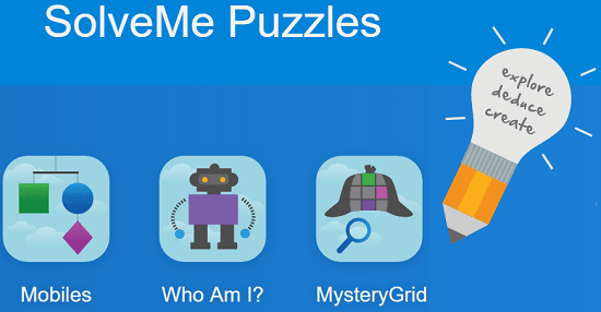 solveme puzzles homepage