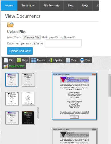 Online Document Viewer