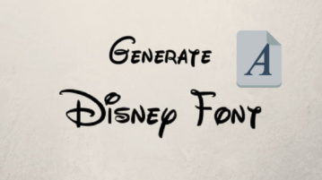 5 Free Disney Font Generator Websites