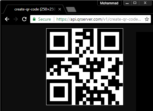 qr code generator api basic