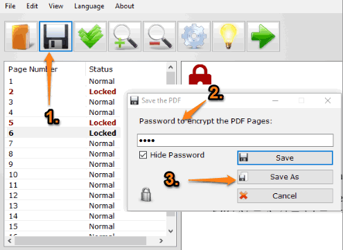 save output pdf