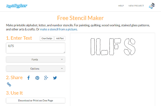 online stencil maker free