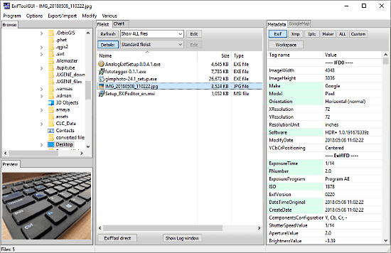 open source exif editor