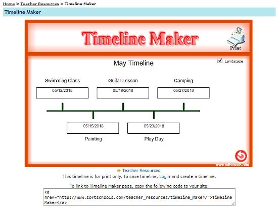 online timeline maker for kids