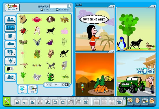 free comic creator for students