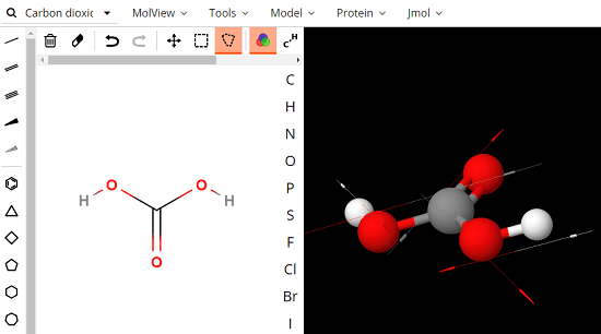 Online Tool to See, Design 3D Structure of Molecular Compounds