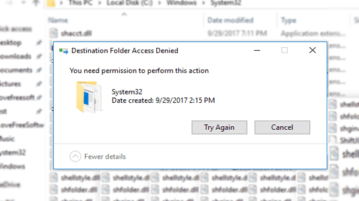 Replace and Take Ownership of any System File