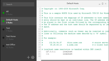 Software to Switch Between Different Hosts Files