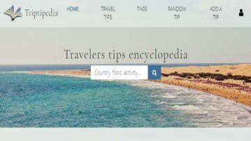 Triptipedia- free travel tips website