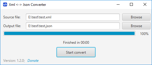 XML JSON Converter