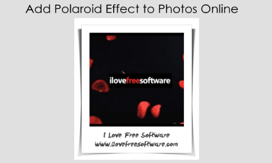 add polaroid effect