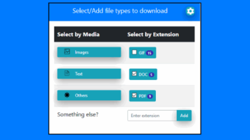 download different file types from a webpage