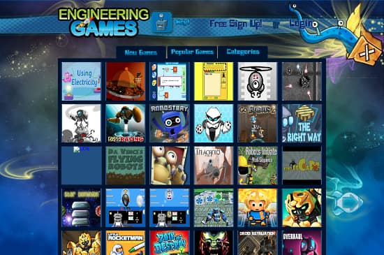 online engineering games for kids